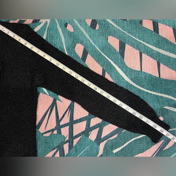 Vintage Nan Dorsey Knit Open Front Kimono Style Cardigan Sweater - Picture 10 of 10